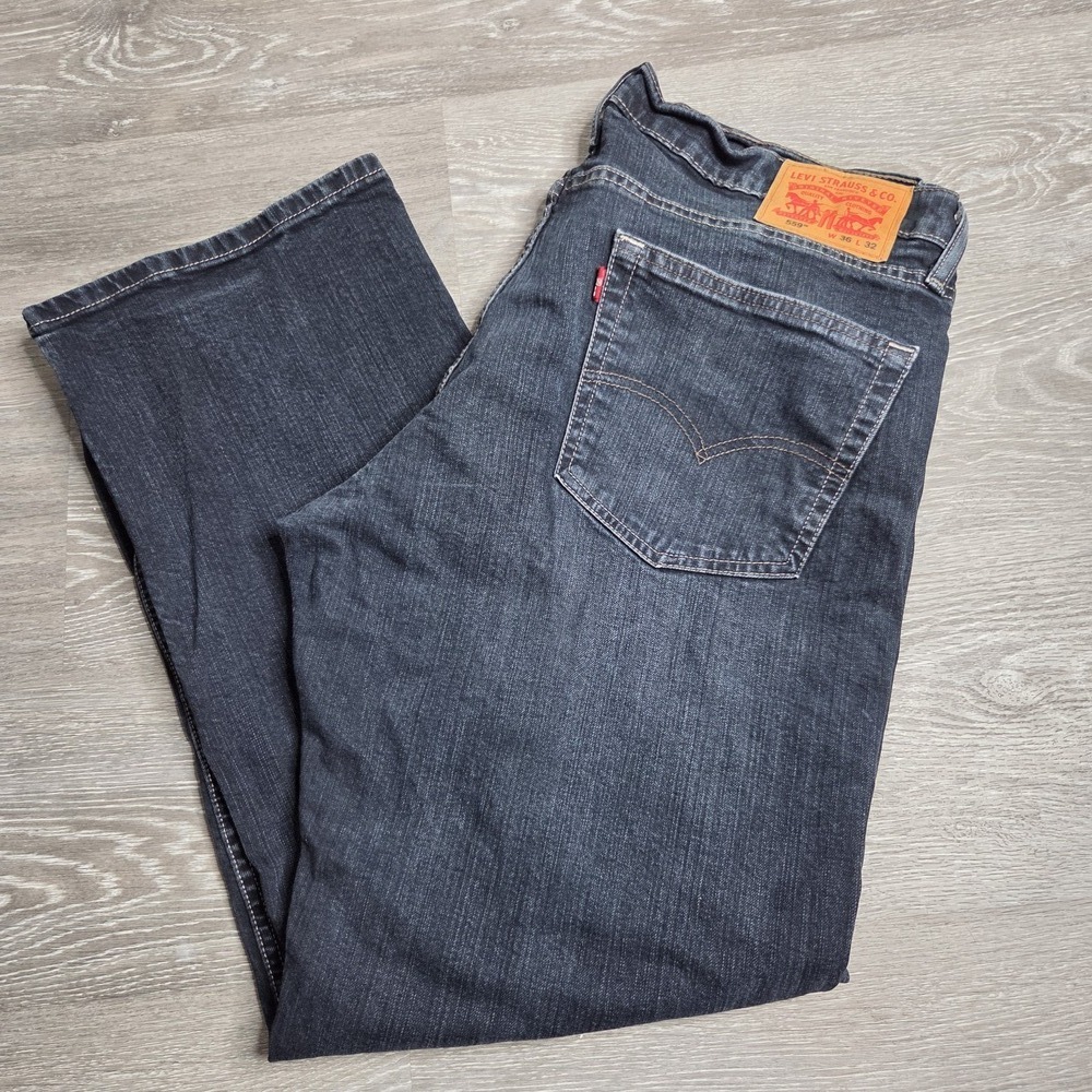 Levi's 559 Relaxed Straight Men's Jeans Dark Wash W36 L32